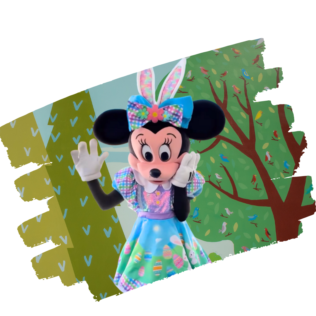 Let's Get Hopping with Minnie Mouse on Sunday March 22 from 9am-11am