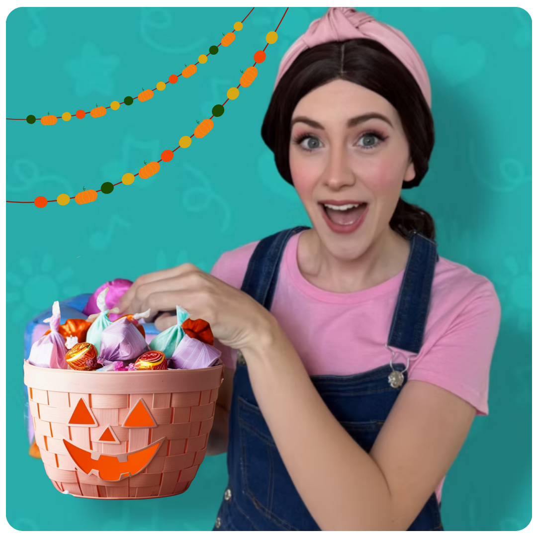 Little Pumpkin Party with Ms Rachel Impersonator at My Size City on Sunday October 18 from 9am-11am