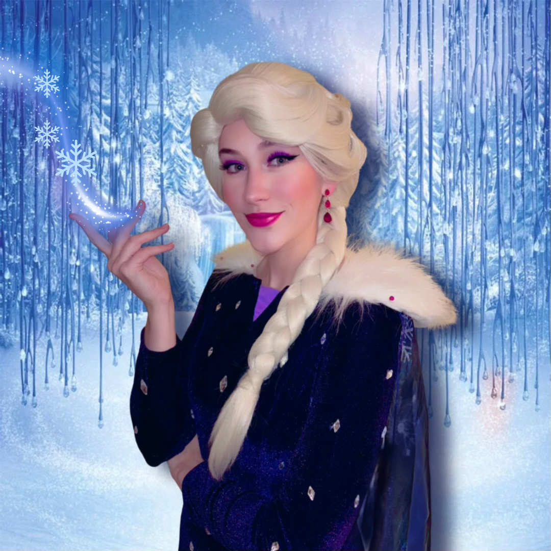 A Frozen Morning with Holiday Elsa on Sunday December 14 from 9AM-11AM